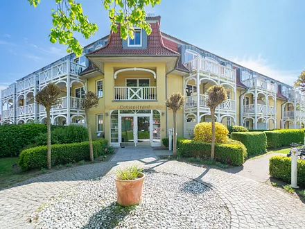 Die Residenz Ostseestrand von außen