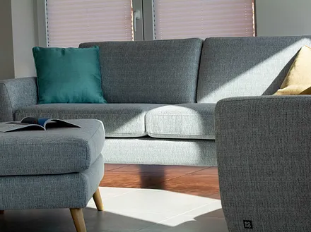 Die gemütliche und hochwertige Couchgarnitur