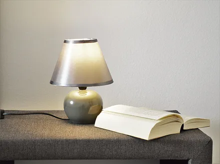 Das Schlafzimmer mit Doppelbett