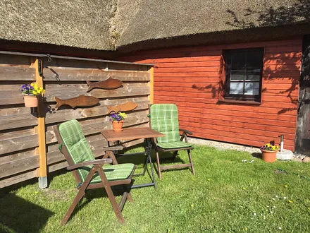 Eingener Sitzplatz im Garten 