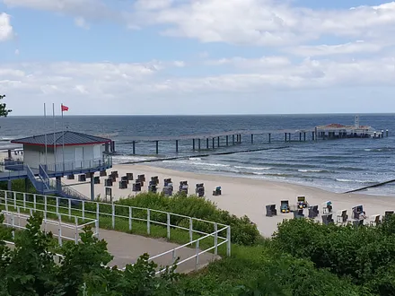 Seebrücke in ihrer ganzen Pracht