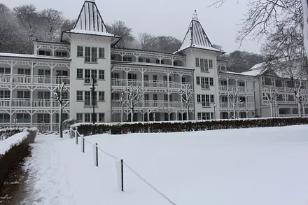 Seeschloss im Winter