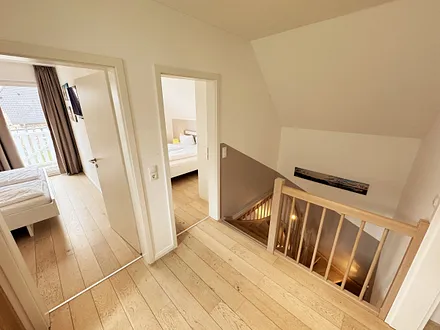 Ferienhaus Ilsebill - Flurbereich in der oberen Etage