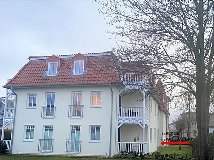 Lage der wind- und sichtgeschützten Terrasse