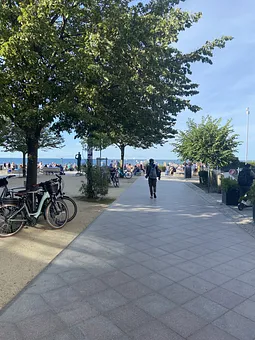 Strandstraße zur Seebrücke
