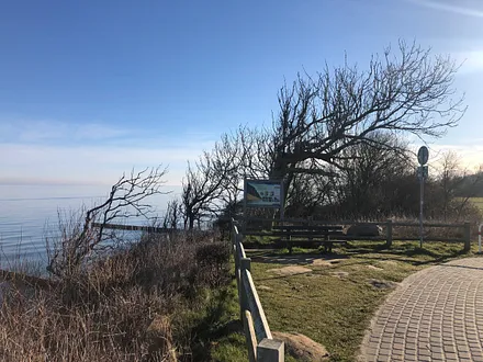Blick von der Steilküste.