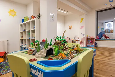 Hier können Sie auch einen Babysitterservice buchen.