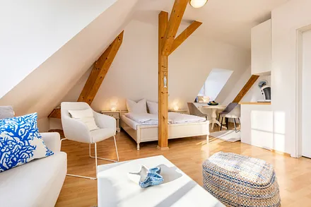 Der Blick Richtung Eßbereich.