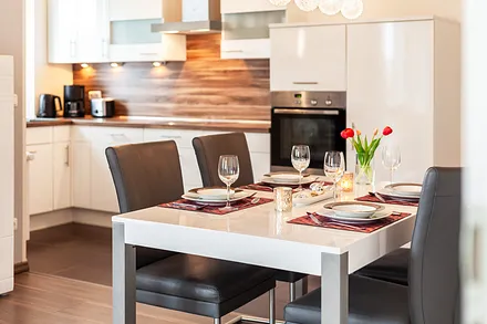 großzügiger Essbereich