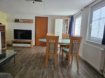 Essplatz im Wohnzimmer