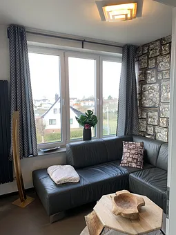 Blick in das Wohnzimmer