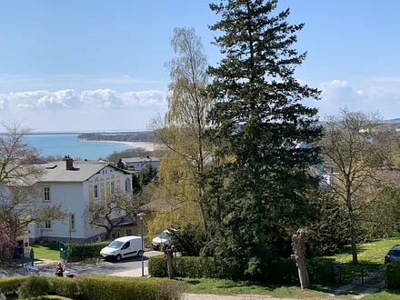 Blick aus der Wohnung