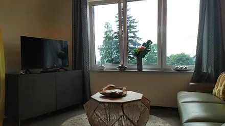 Blick in das Wohnzimmer