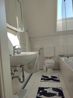 Badezimmer mit Handtuchheizunng