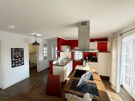 Blick in den Kochbereich