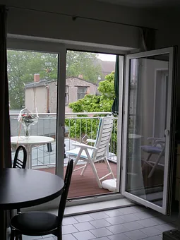 FW1, Blick auf den schönen Balkon