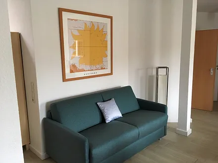 FW2, Aufbettungscouch mit Lattenrost und sehr guter Matratze