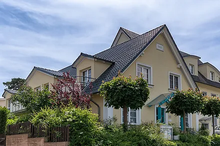 Gebäudeseitenansicht