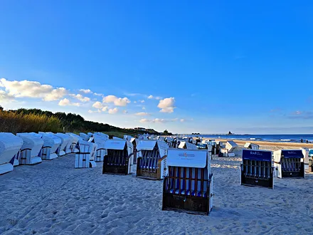 Strand und Strandkörbe