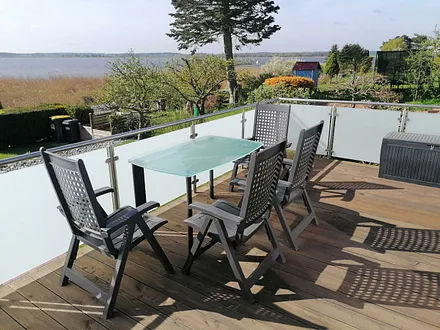 möblierte Hochterrasse mit fantastischem Ausblick