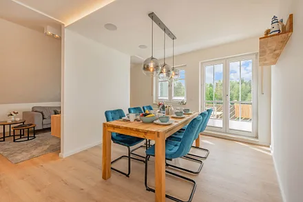 Wohnbereich mit separaten Essbereich