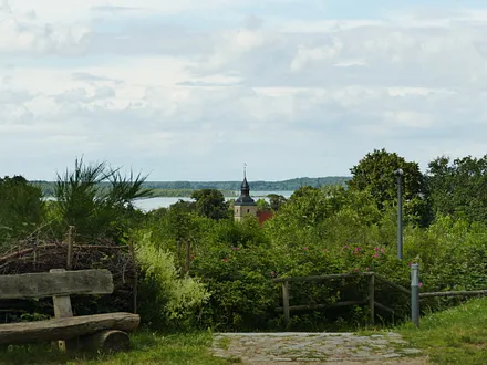 Benz und der Schmollensee vom Mühlenberg aus