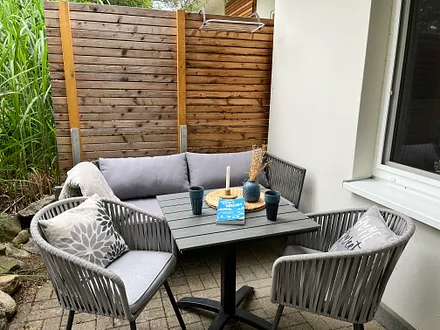 private gemütliche Terrasse