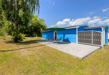 Terrasse in Südlage - umzäuntes Grundstück zur Alleinnutzung