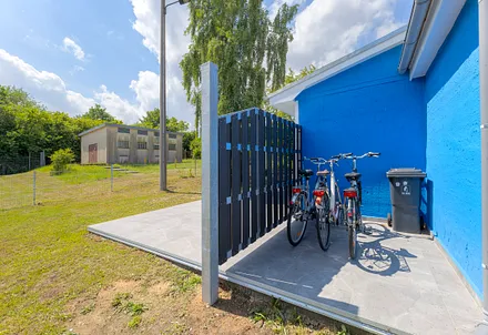 Fahrräder können kostenfrei genutzt werden 