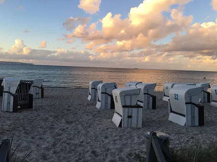 Abendstimmung am Strand