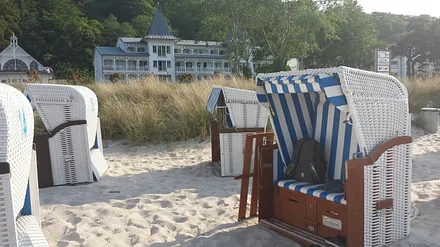 Strandkörbe zur Wohnung 