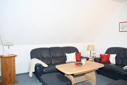 Wohnzimmer mit Ausblick nach Westen