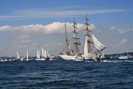 Gorch Fock zur Kieler Woche