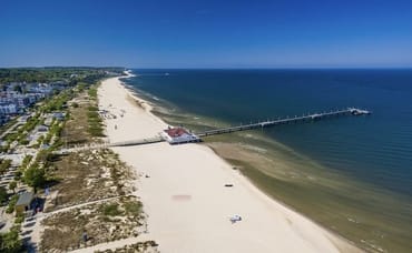 Strand und Seebrücke