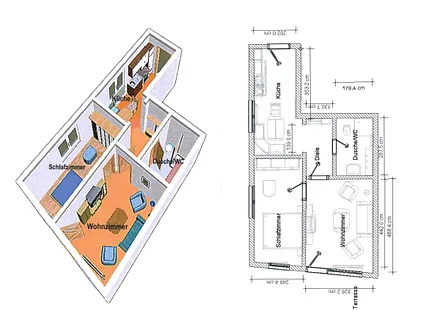 Grundriss Wohnung Möwe