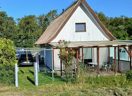 Terrasse zum (Radweg)Deich 