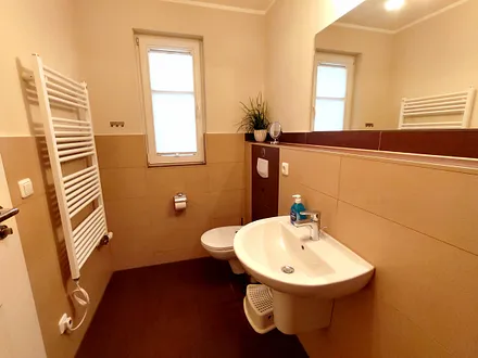 Badezimmer im Erdgeschoss