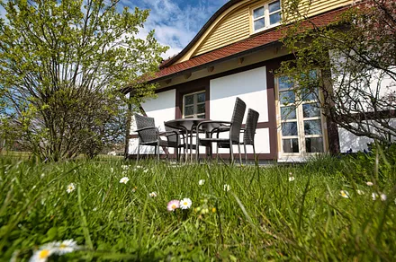 Die Terrasse unserer Sommerschwalbe