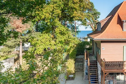 Meerblick direkt vom Balkon.
