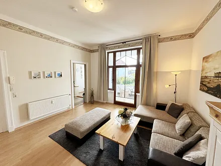 hohen Decken Charme einer Villa