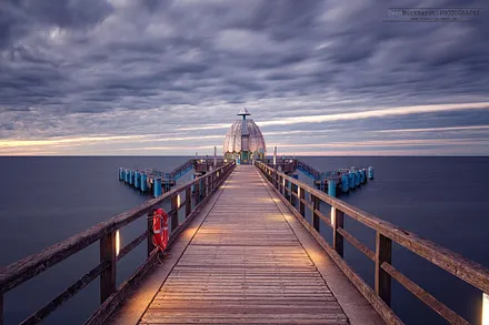 Seebrücke Sellin mit Blick in die Weite