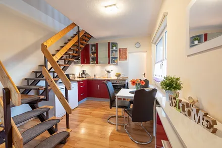 Küche mit Essbereich