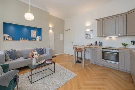 Wohnbereich mit Küchenzeile