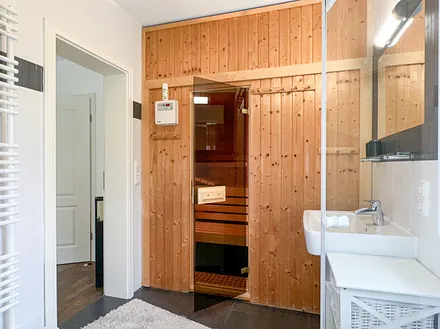 Bad mit Sauna Erdgeschoß