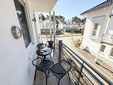 Balkon der Ferienwohnung