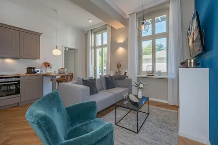 Wohnbereich mit Küchenzeile