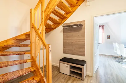 Treppe zum Schlafzimmer