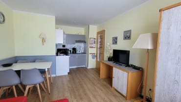 Wohnzimmer und Küche