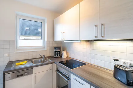 voll ausgestattete Küche