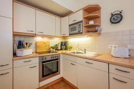 voll ausgestattete Küche